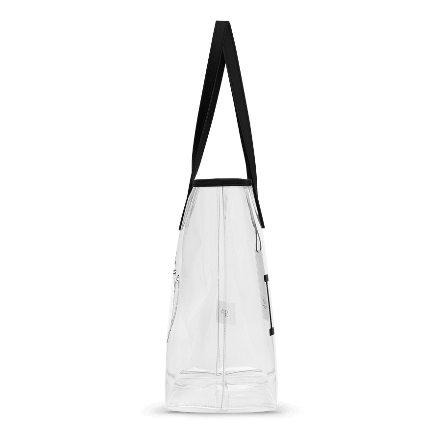 I Love Boo-Tea Clear Tote Bag product image (5)