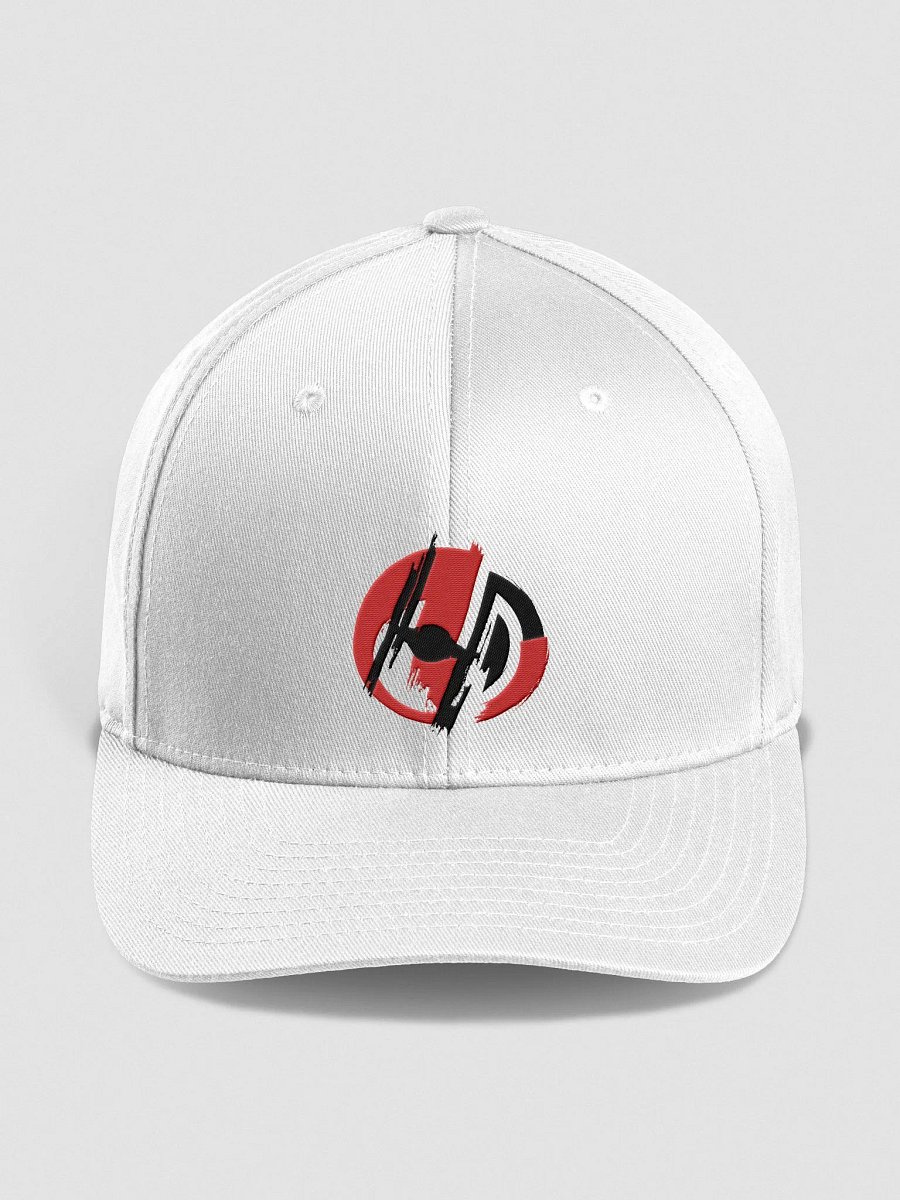 Hyperdrive Logo 2025 White Flex Fit Cap product image (1)