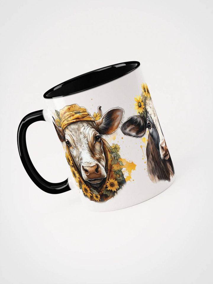 Sunflower Cow Accent Mug product image (2)