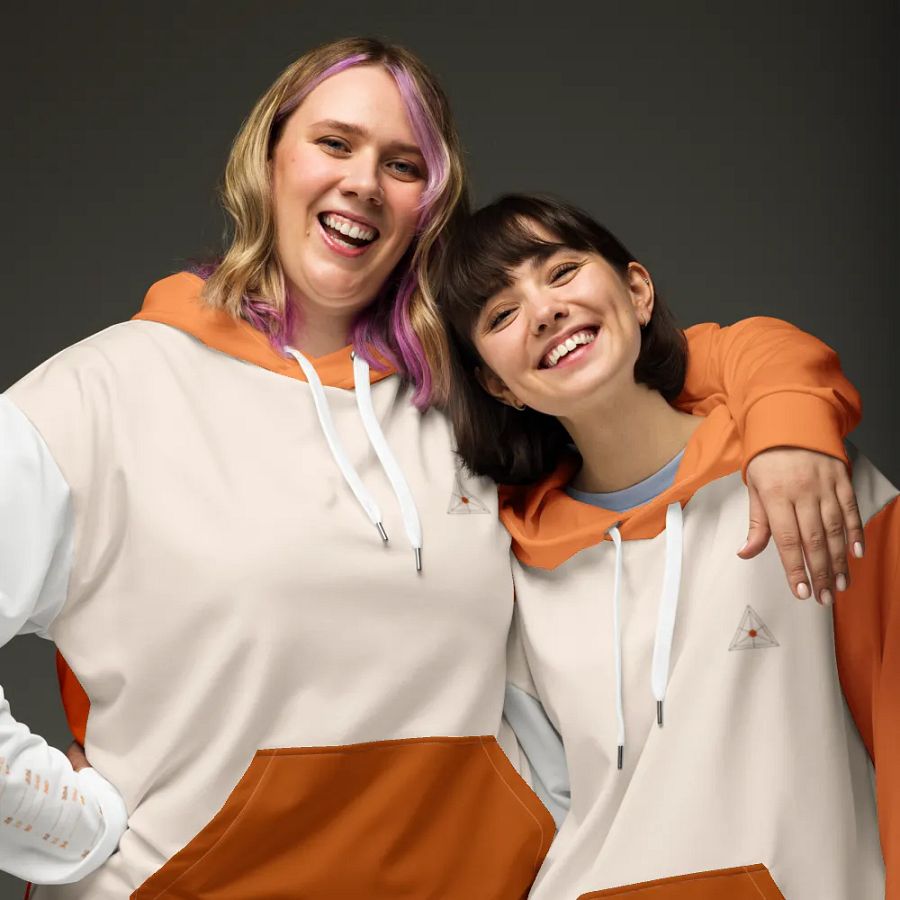hoodie in safety lively orange product image (8)