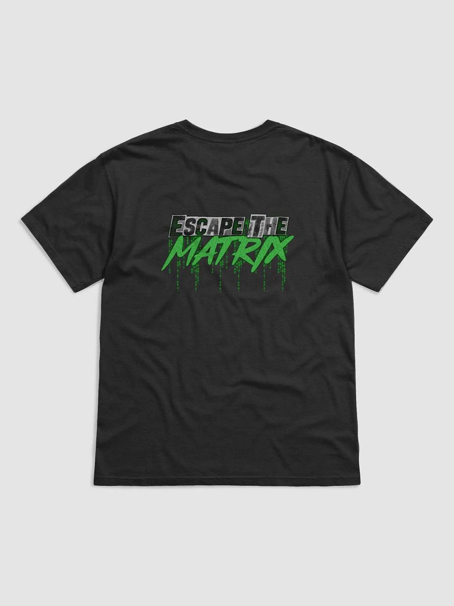 'ESCAPE THE MATRIX' T-Shirt Green product image (2)