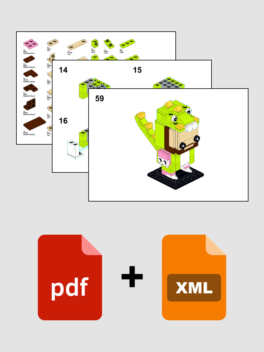 Pix Dino Green PDF and Parts List product image (2)