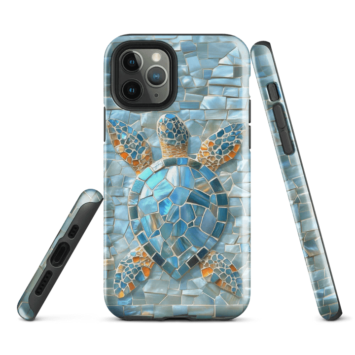 Turtle Mosaic - Tough Phone Case product image (1)