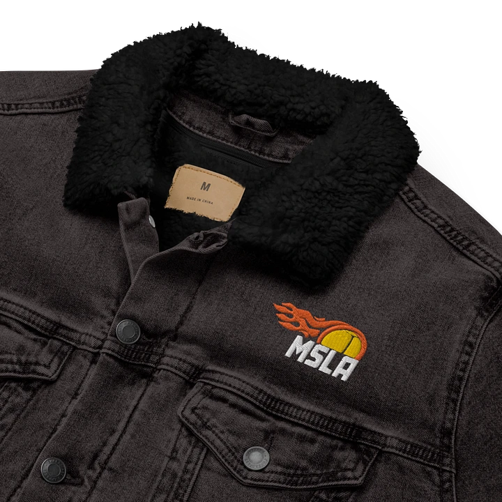 MSLA Logo Sherpa Denim Jacket product image (1)