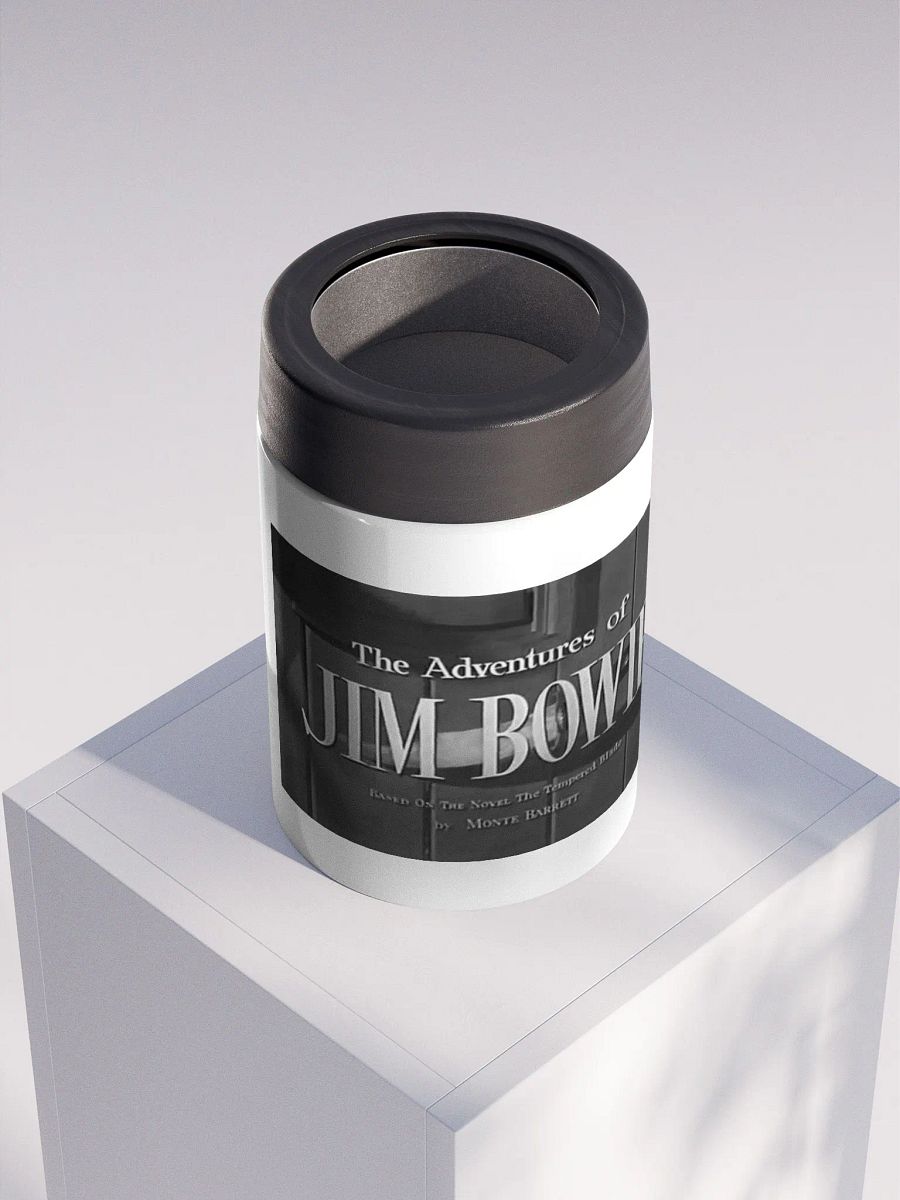 "Turbid" Jim Bowie Stainless Steel Koozie product image (4)