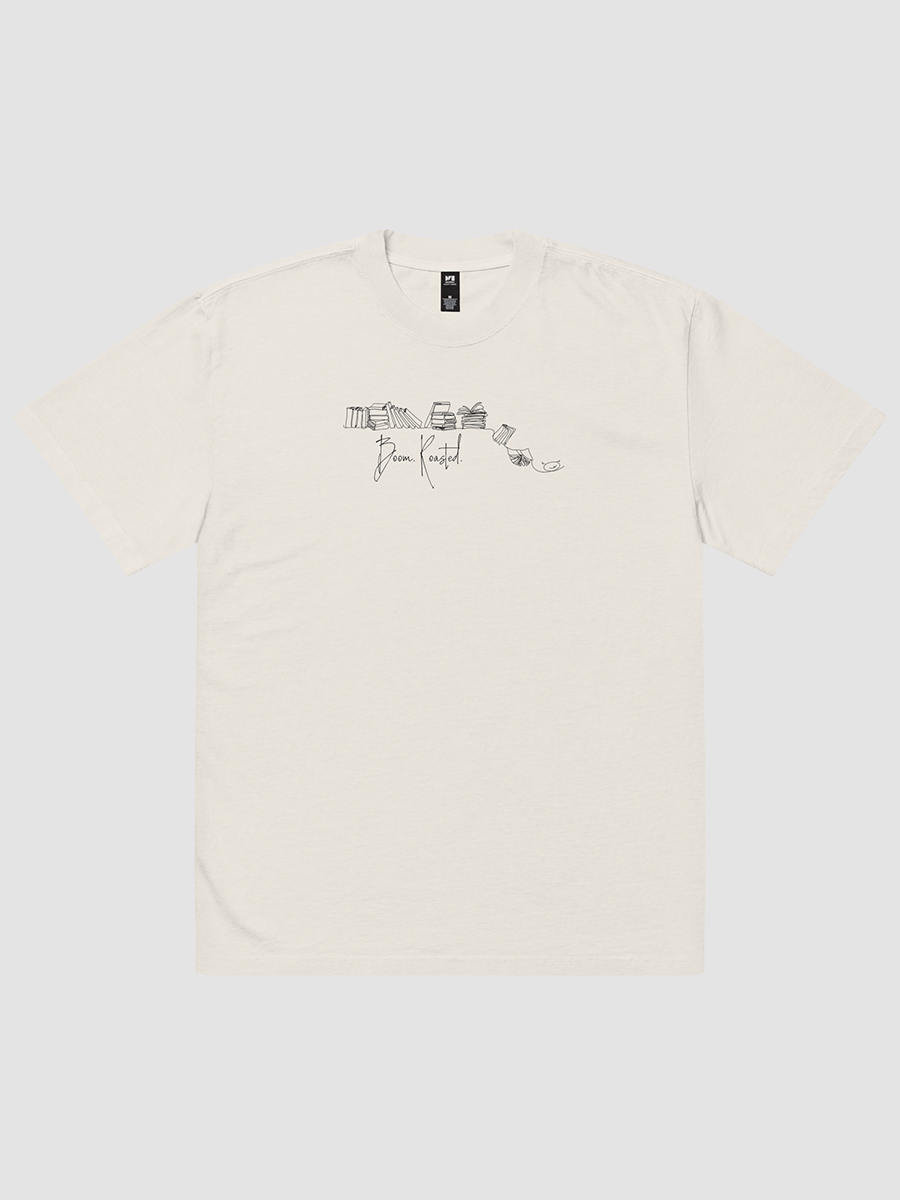 Bookshelf Roast Oversized Faded Tee product image (4)