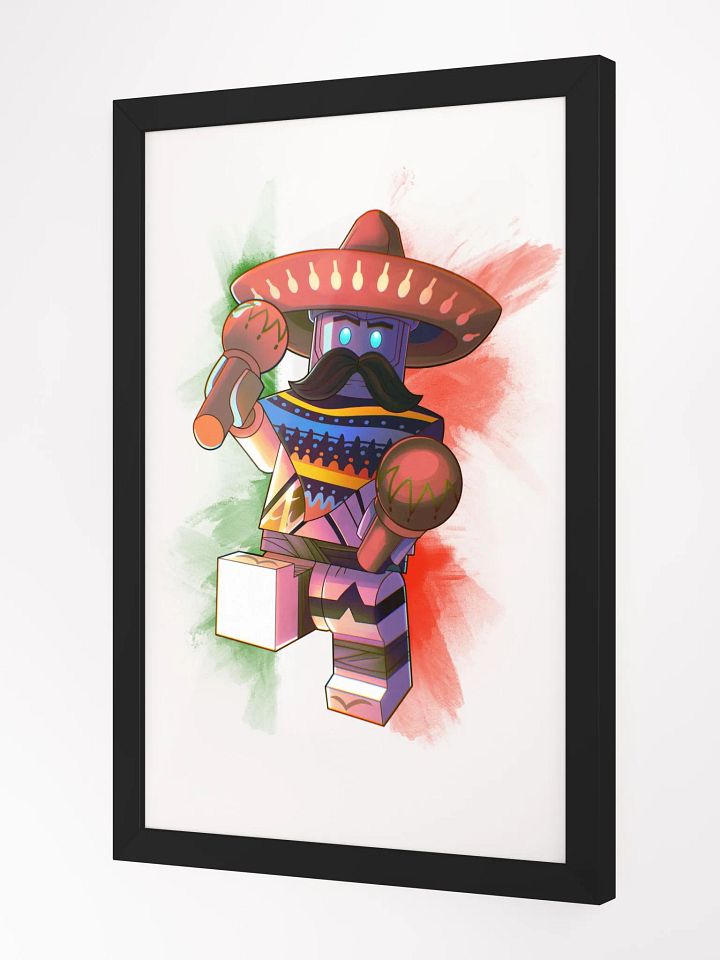 Titanium Taco (Vers. 2) Framed Matte Poster product image (3)