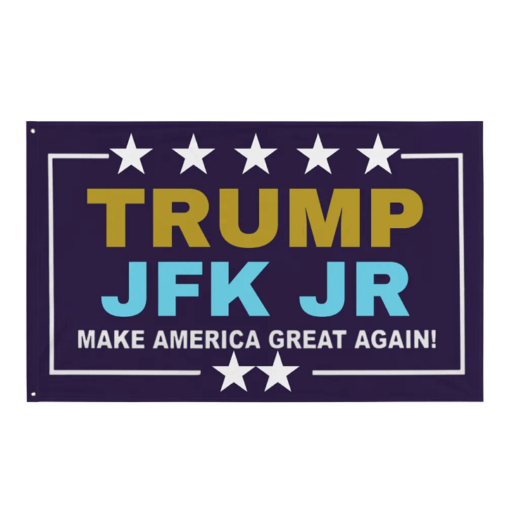TRUMP JFK JR flag product image (1)