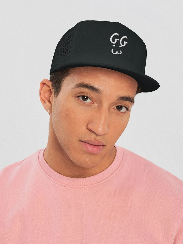 GG CAT FACE (Black) - Hat product image (1)