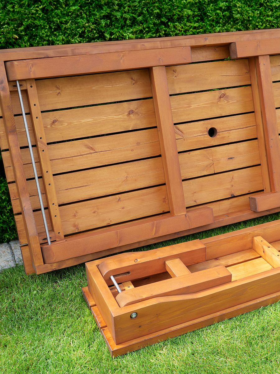 Folding Patio Table & Benches | Digital Plans product image (8)