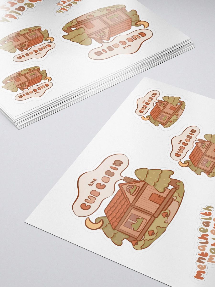 Cub Cabin Merch Stickers product image (5)