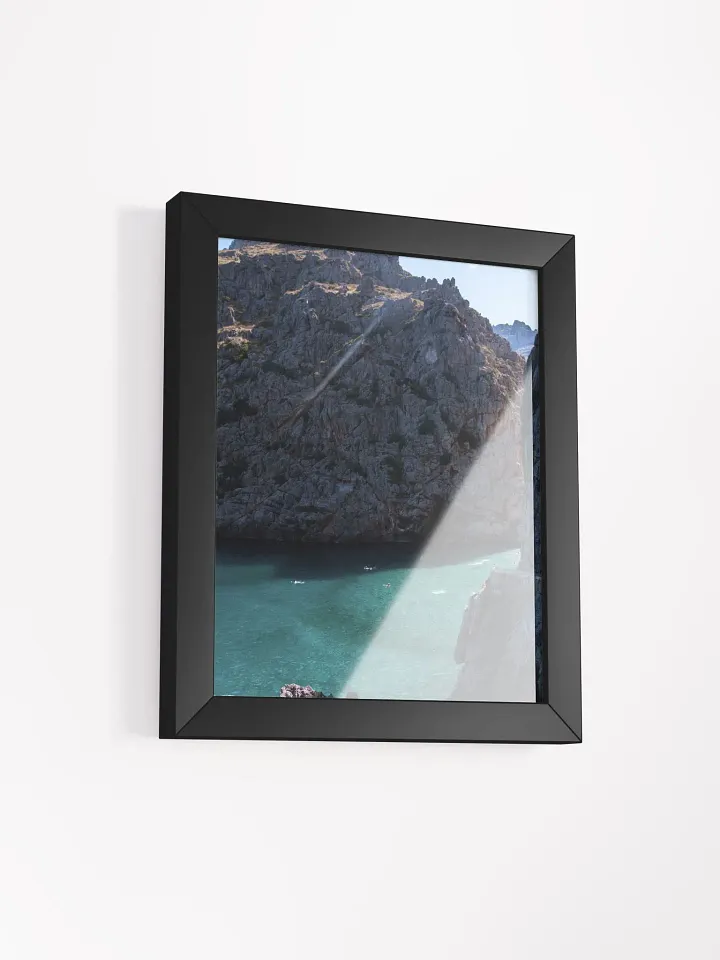 Mallorca Sea - Framed High-Quality Matte Poster product image (2)