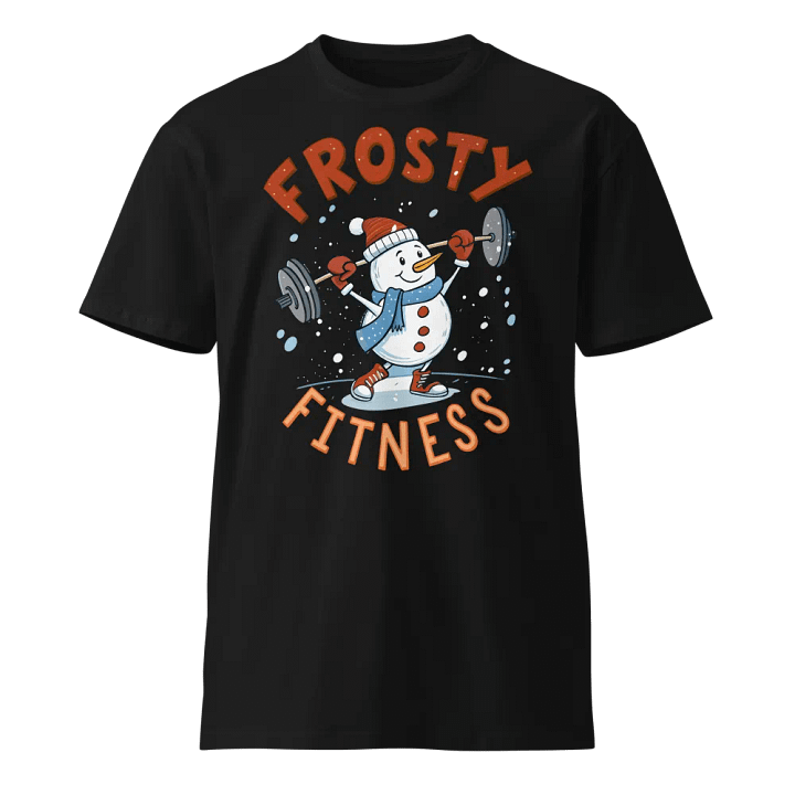 Frosty Fitness Snowman T-Shirt product image (1)