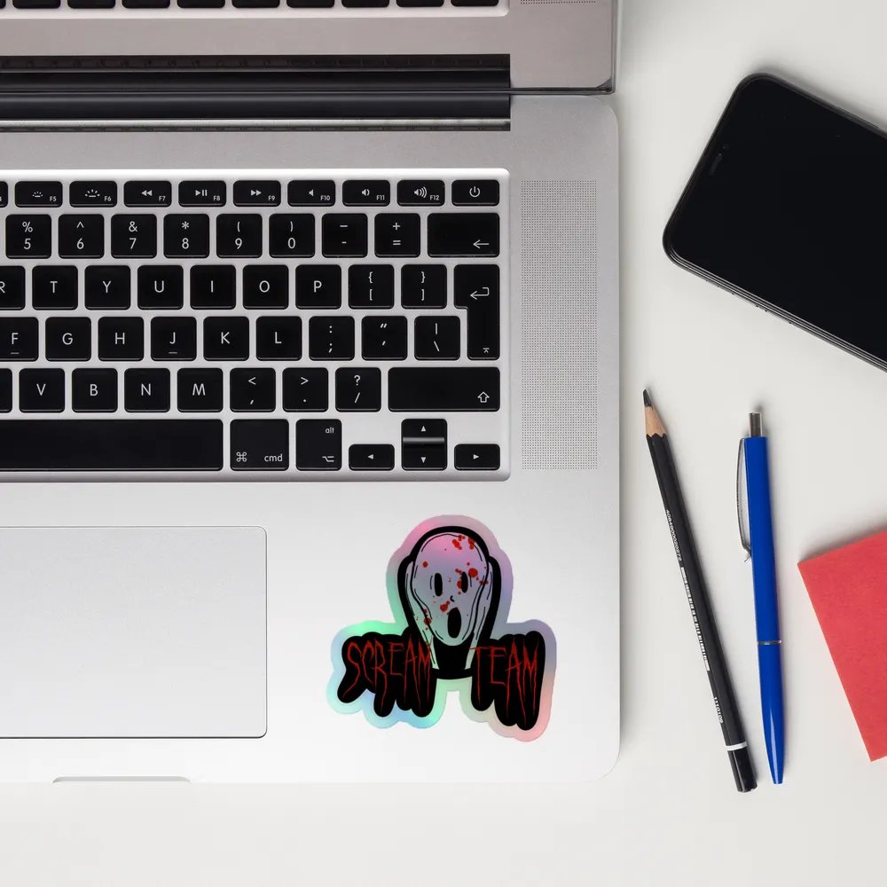 Scream Team Holographic Sticker Sheet product image (12)