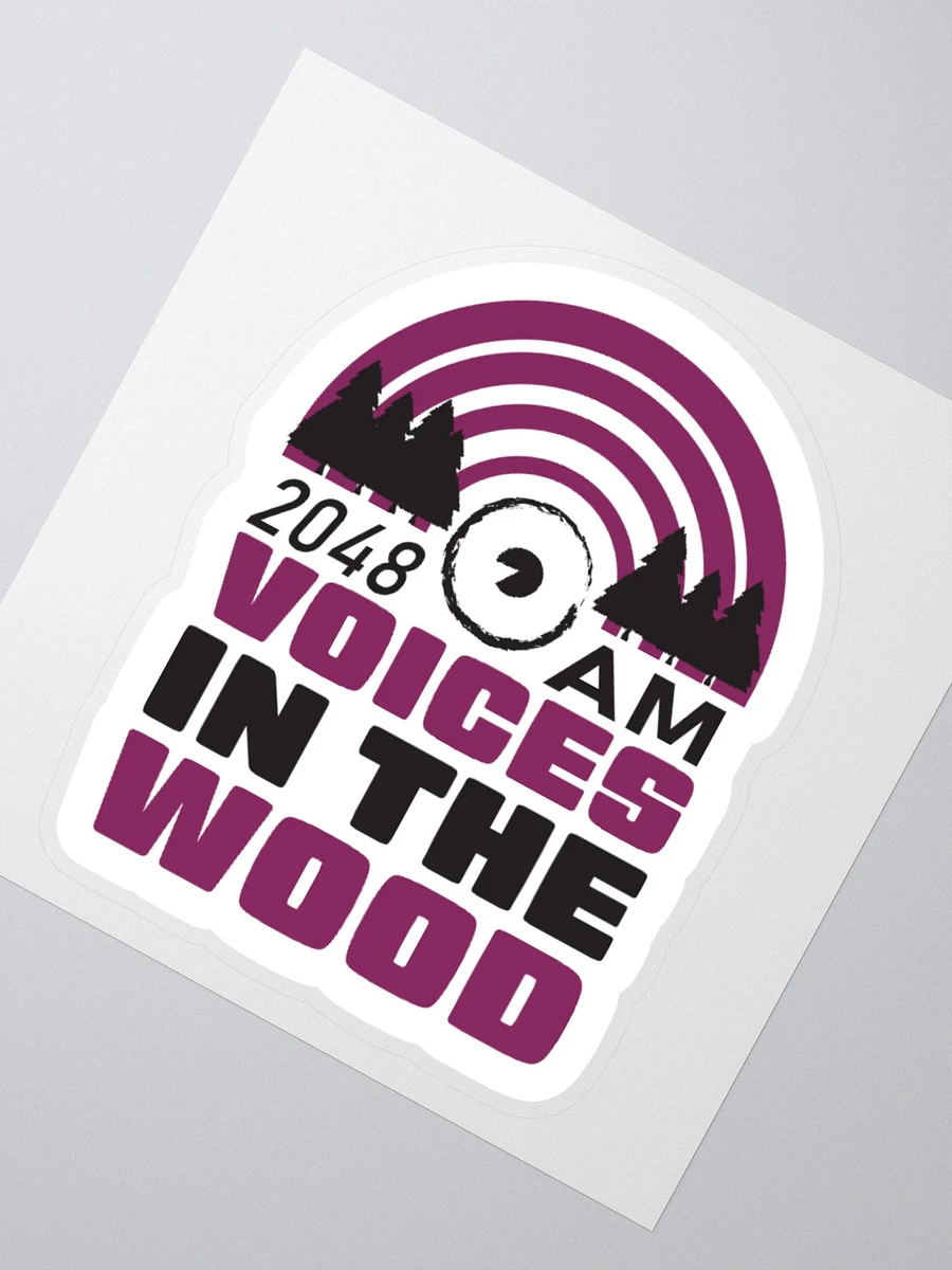 Voices in the Wood - Logo - Sticker product image (4)