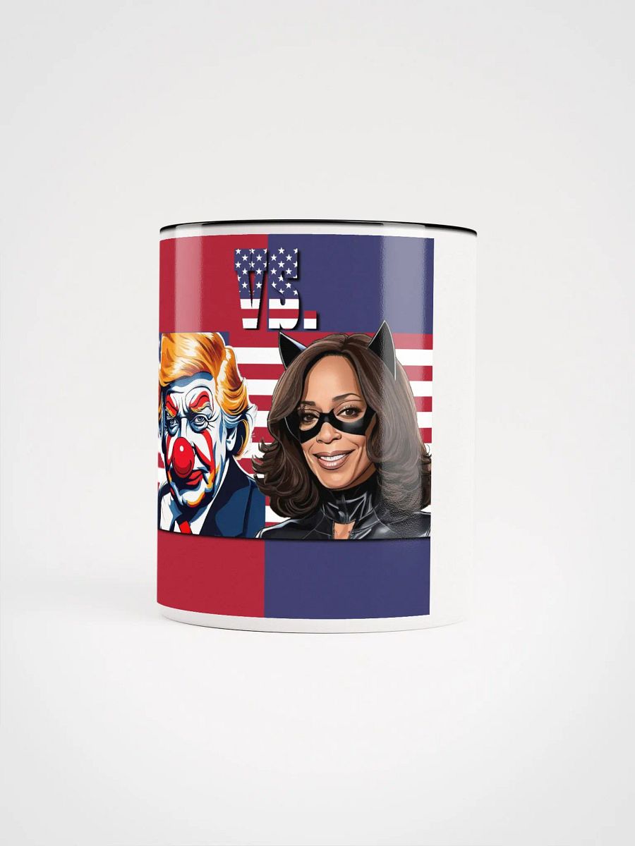 Joker Trump vs. Cat HarrisCeramic Showdown Mug product image (15)