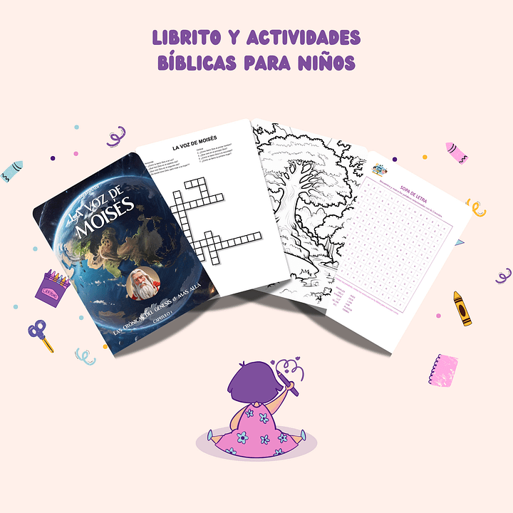 Librito La Voz de Moisés: Las Crónicas Del Génesis & Más Allá | Capitulo 1 product image (1)
