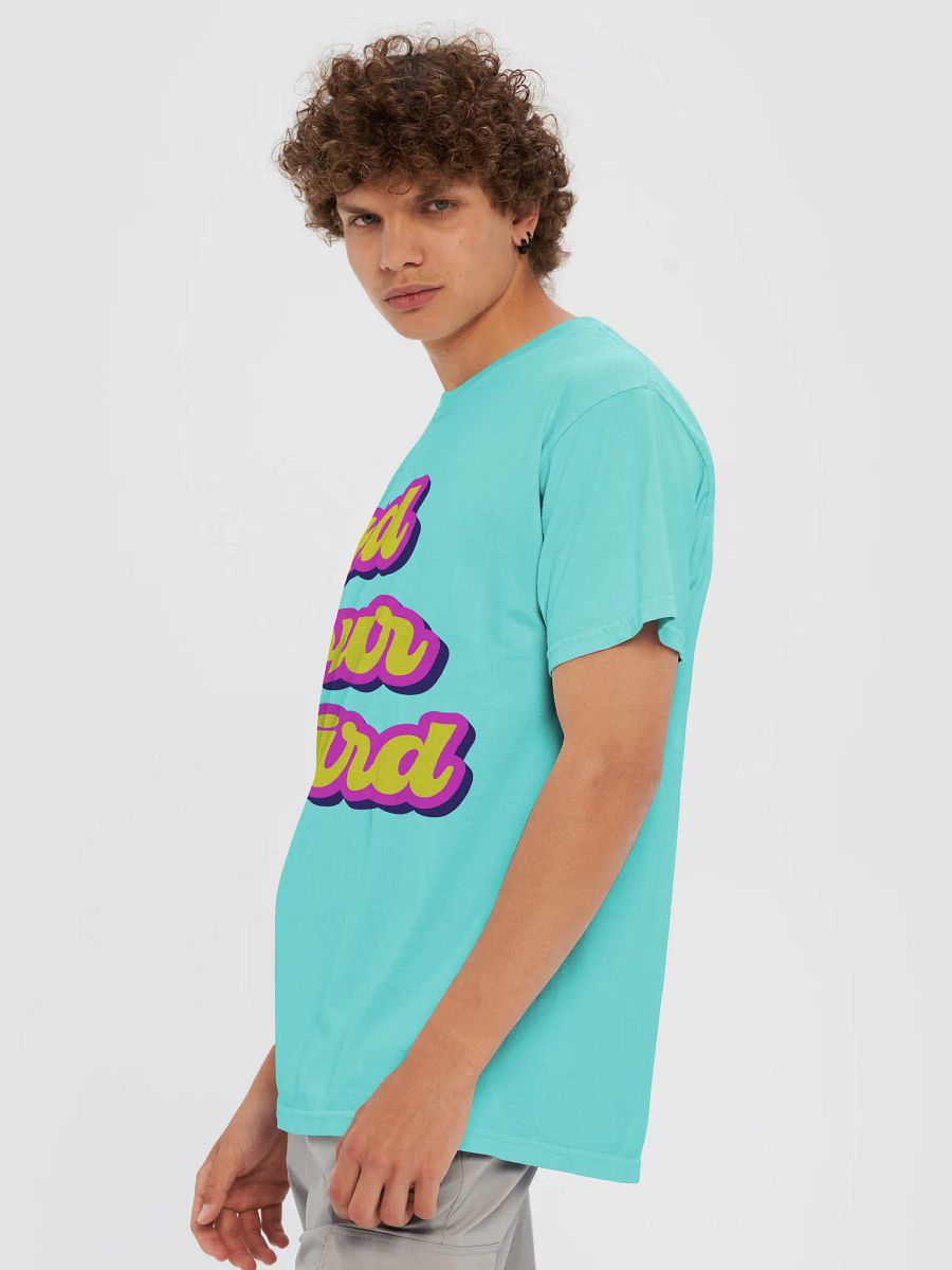 "Find Your Weird" Comfort Colors Garment-Dyed Heavyweight Tee product image (4)