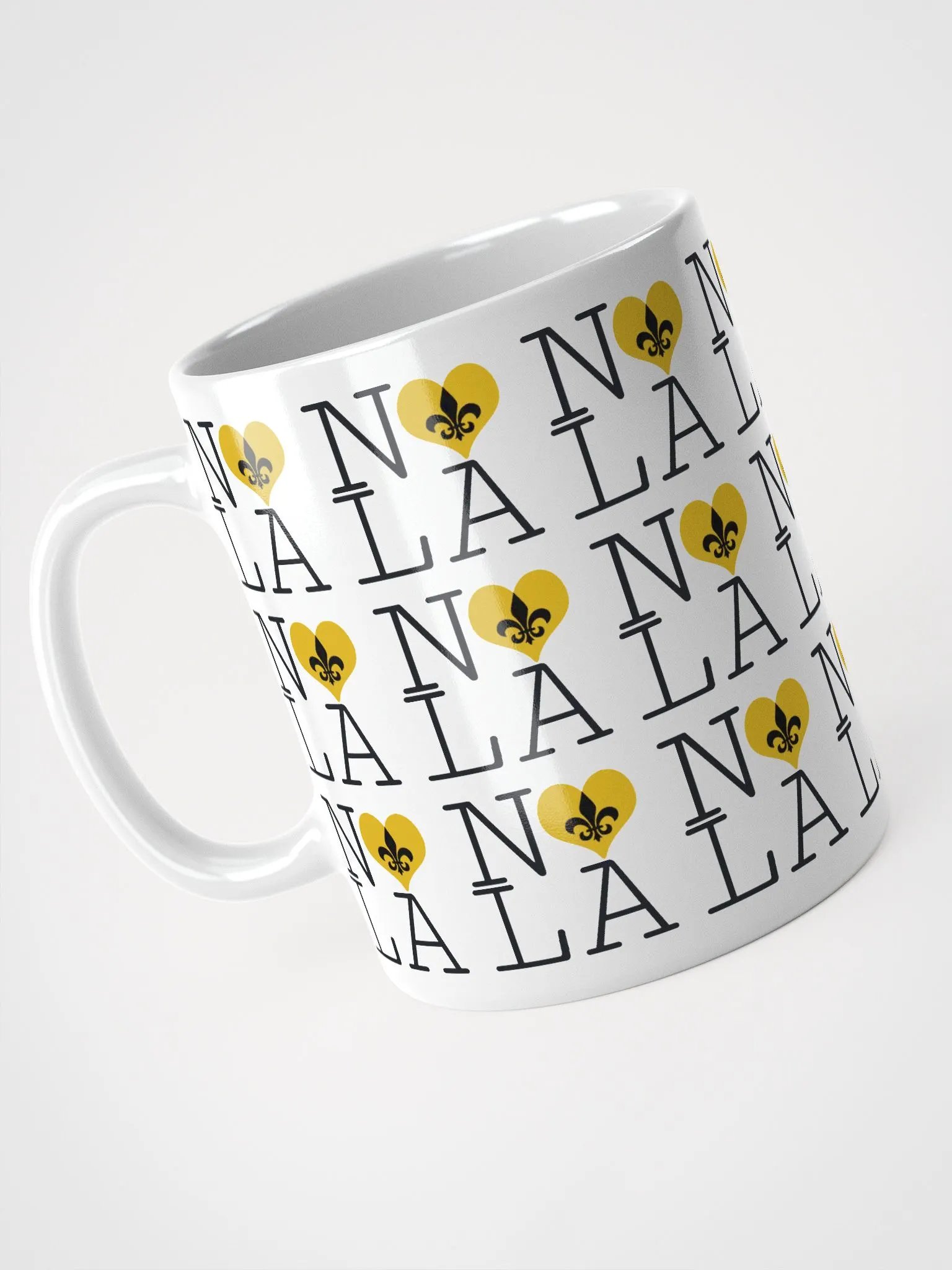 I LOVE NOLA **LEGACY MUG** (GOLD HEART FULL INFINITY) product image (8)