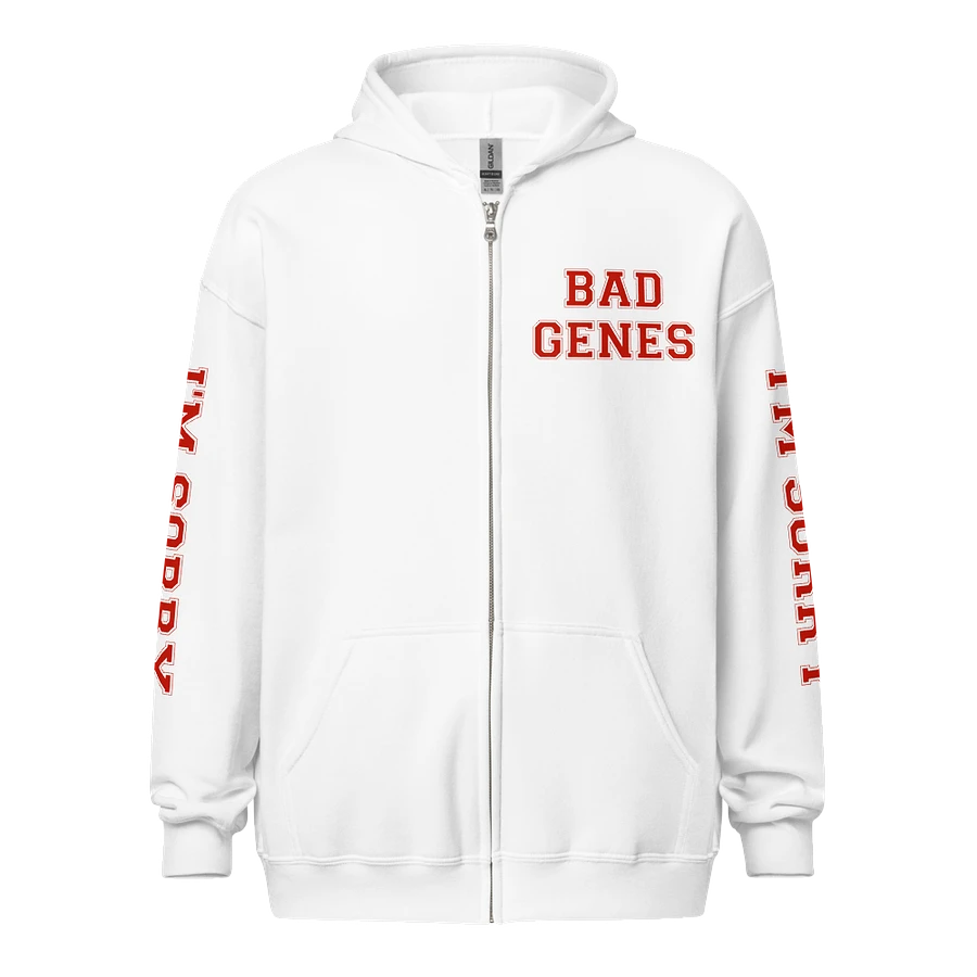 (2 sided) Bad Genes zip hoodie product image (3)