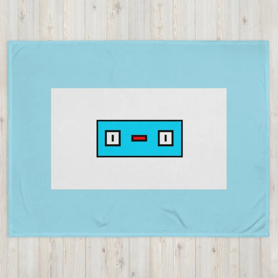 ShyGuysHere Rectangle Little Guy Blanket product image (4)