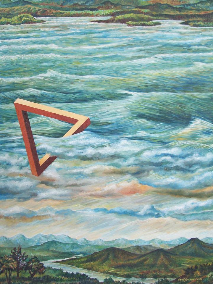 "Air and Water" Painting by Deni Je product image (1)