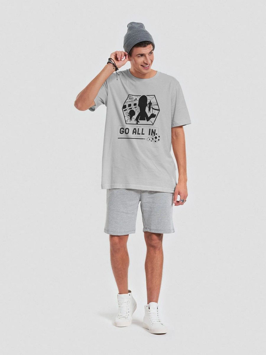 DO NOT GO ALL IN Supersoft T-Shirt Black Logo product image (6)