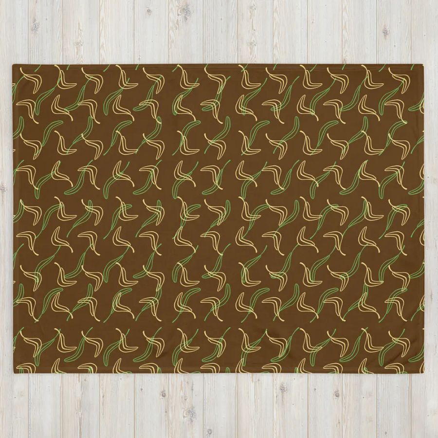 Floral Motion Throw Blanket product image (4)
