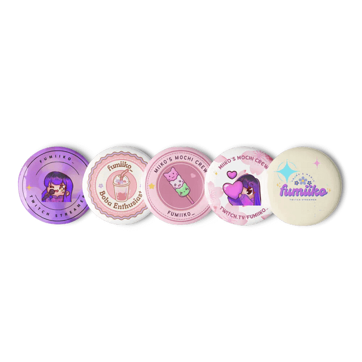 Miiko's Twitch Button Set product image (1)