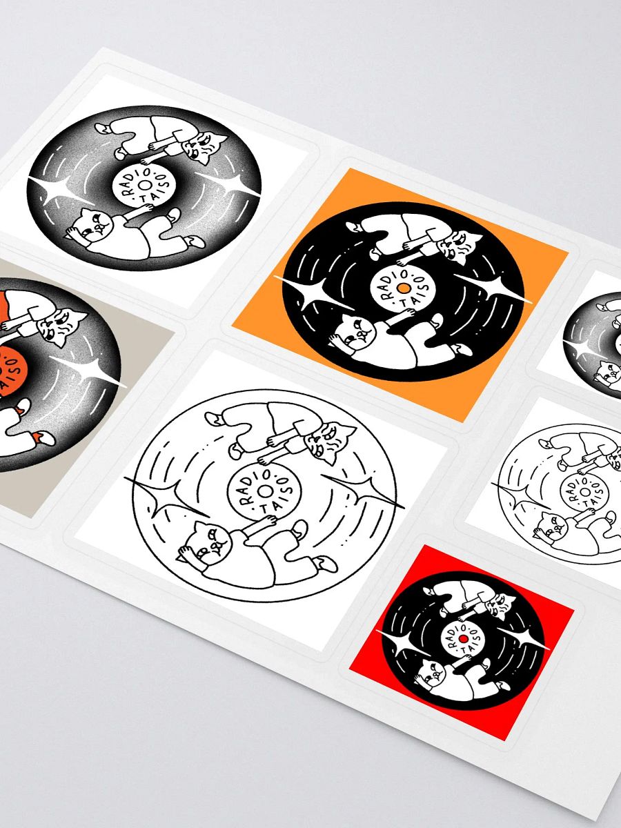 Radio Taiso Sticker Sheet product image (3)