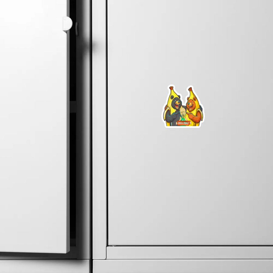 BANANA BEAR PILLAR #ONE Cyraxx Magnet product image (8)