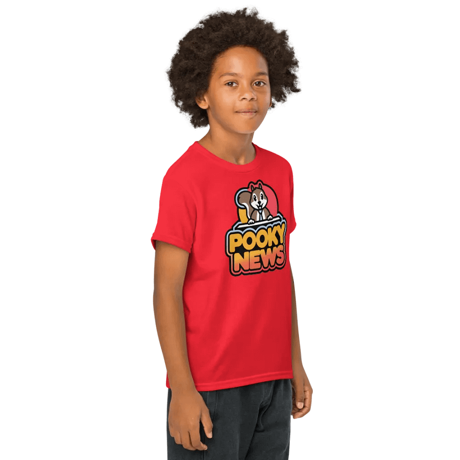 Pooky News Youth Sports Tee product image (4)