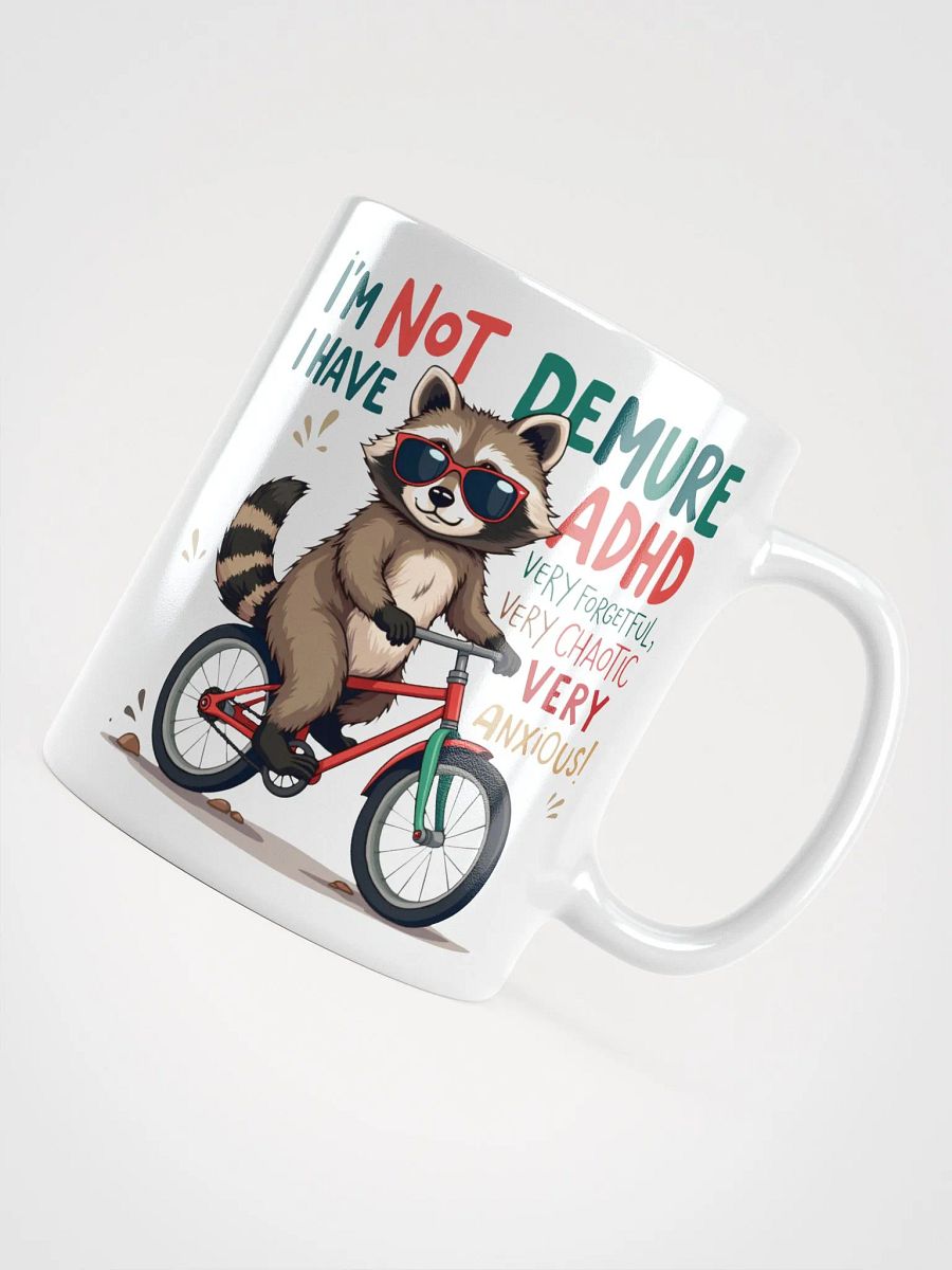 Raccoon Not Demure Mug product image (4)