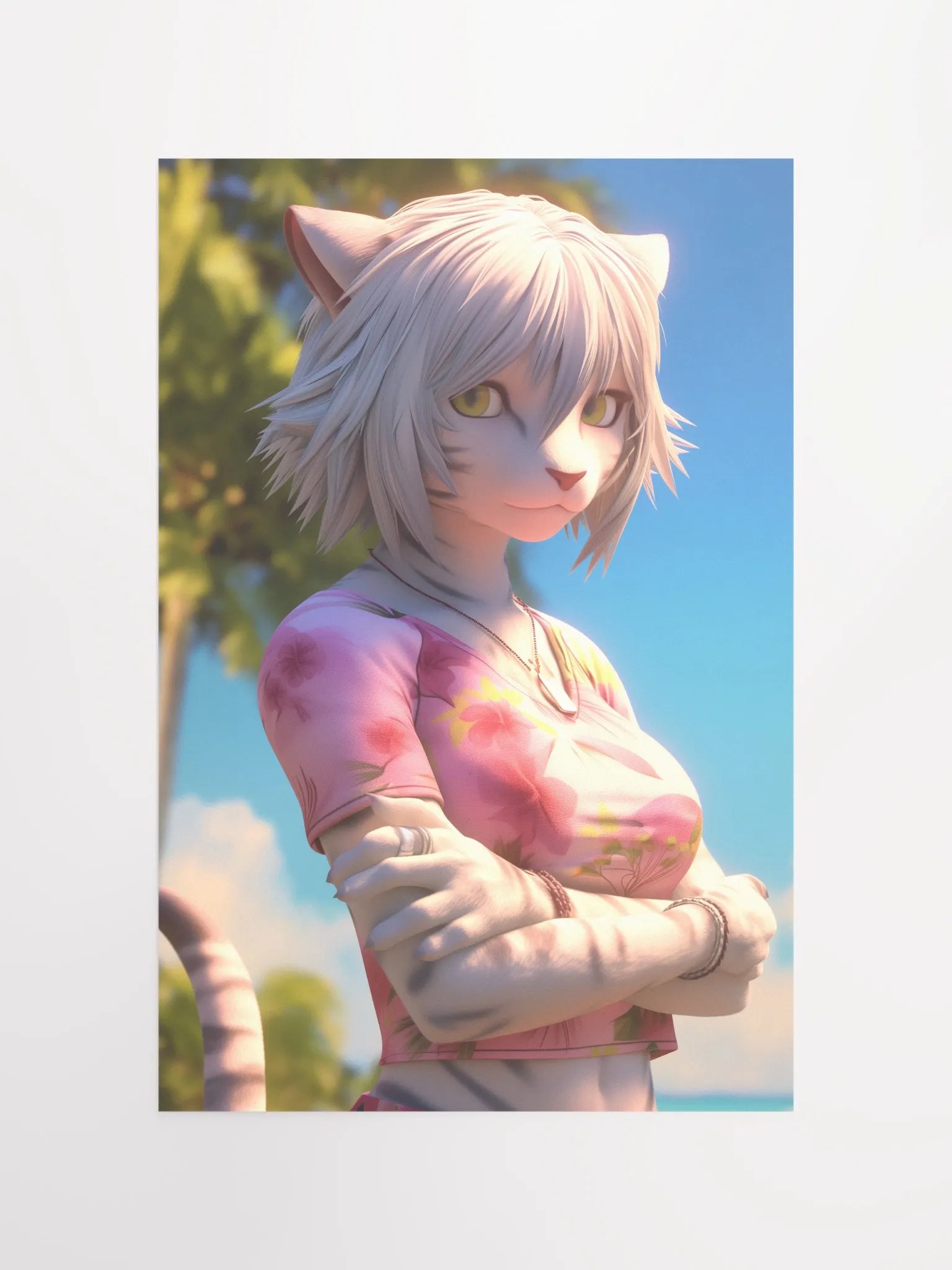 Feline Confidence Matte Poster product image (4)