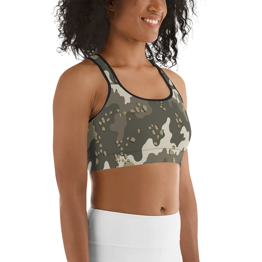 Camouflage Chic Sports Bra product image (11)