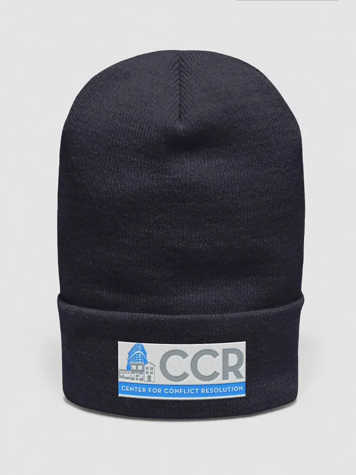 CCR navy blue beanie hat product image (1)