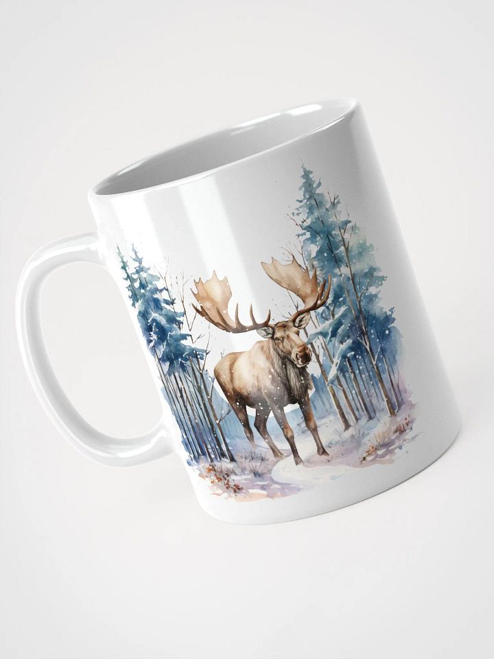 Snowy Moose Serenity Mug product image (2)
