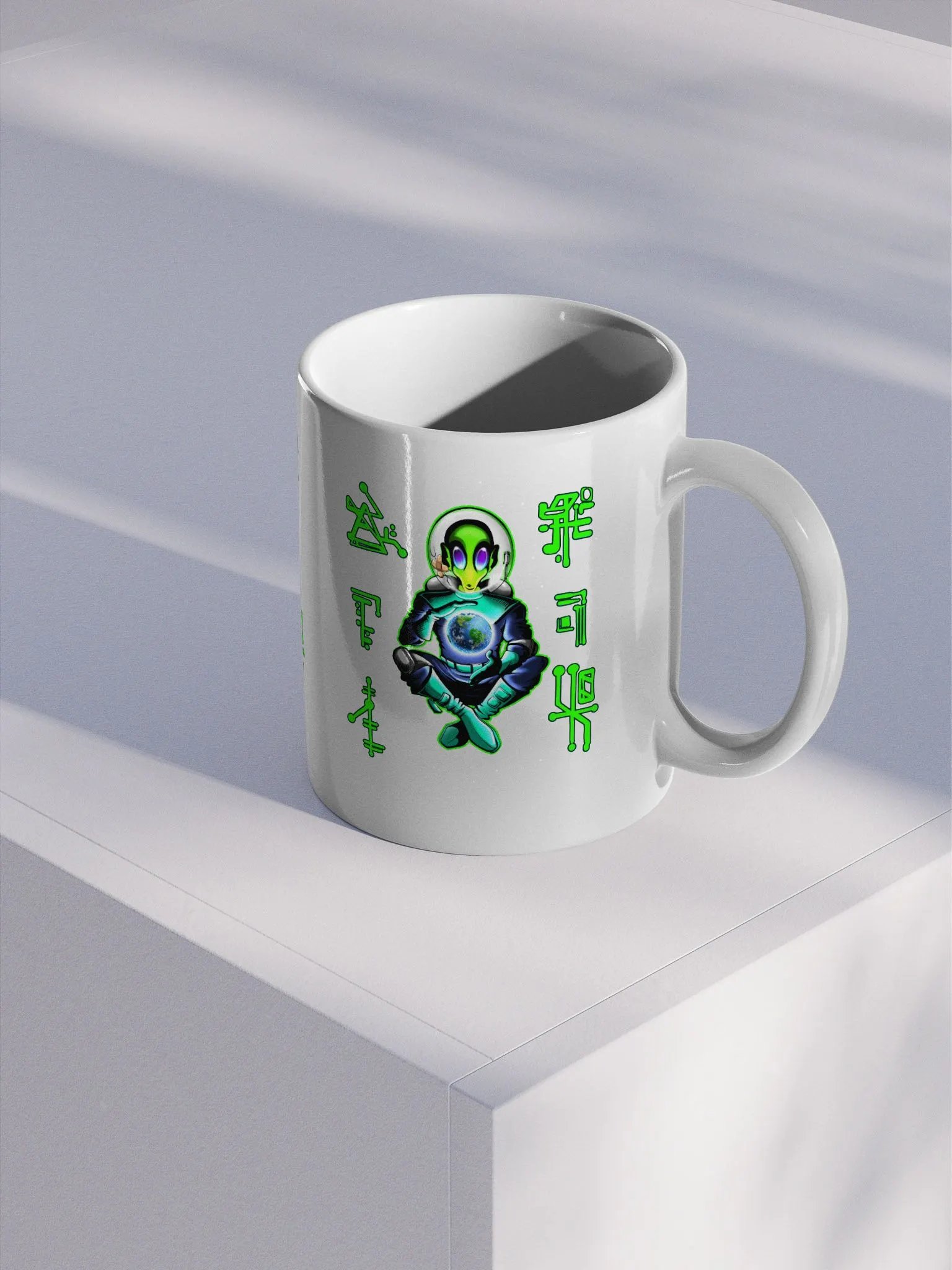 Cliff Watching Earth - Coffee Mug product image (2)
