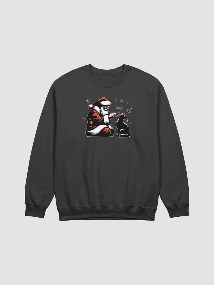 Christmas Santa Boop Cat Sweatshirt 3558 product image (1)