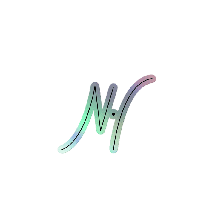 NH Logo Holographic Illusion Sticker product image (1)