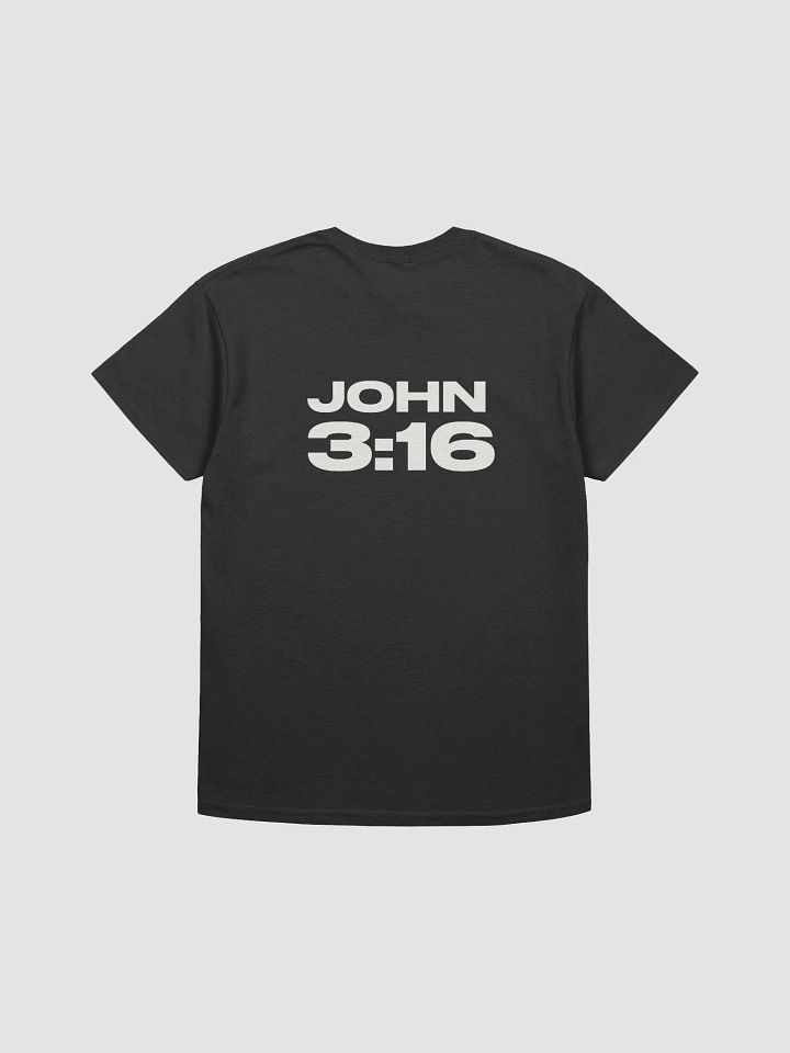 John 3:16 T-Shirt Black product image (2)
