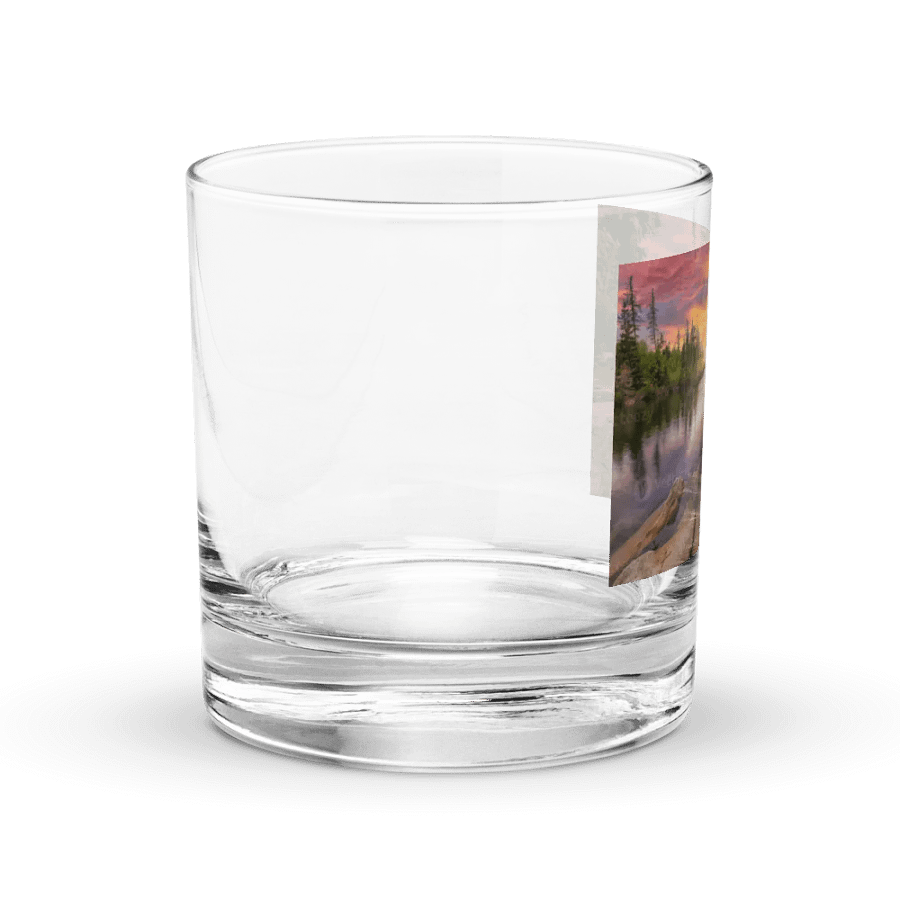 Sunset Serenity Rocks Glass product image (3)