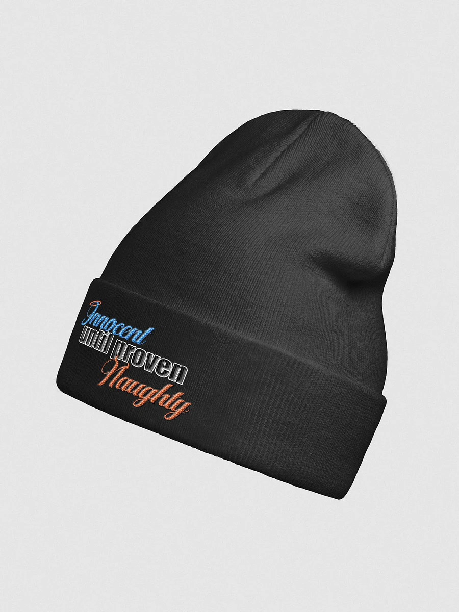 Innocent until proven naughty beanie product image (2)