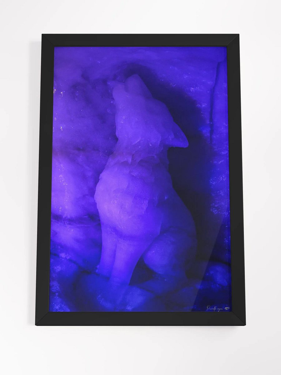 Print Fine Art - Ice Guardian - grotte de glace - La Meije product image (7)