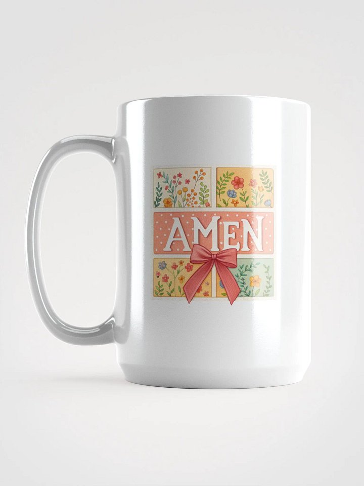 Divine Floral Amen Mug product image (2)