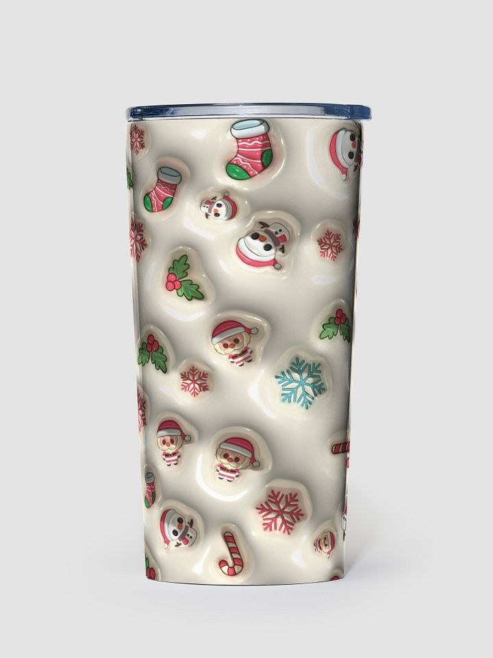 Little Santa Snowman Stainless Steel Tumbler product image (1)