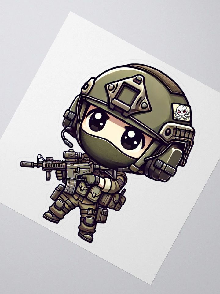 Tactical Chibi (M) Sticker product image (2)
