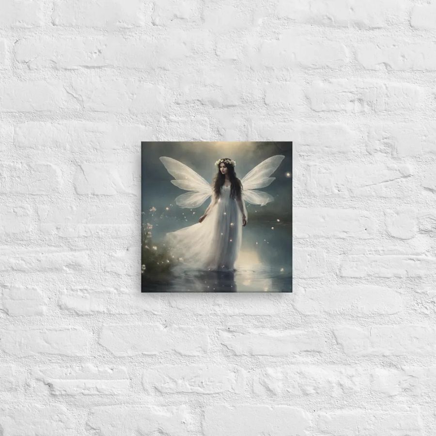 Fairy and Fireflies By Lake Wall Art product image (12)