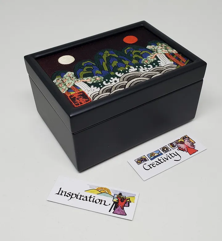 Yega Embroidered Box & Angel Cards product image (1)