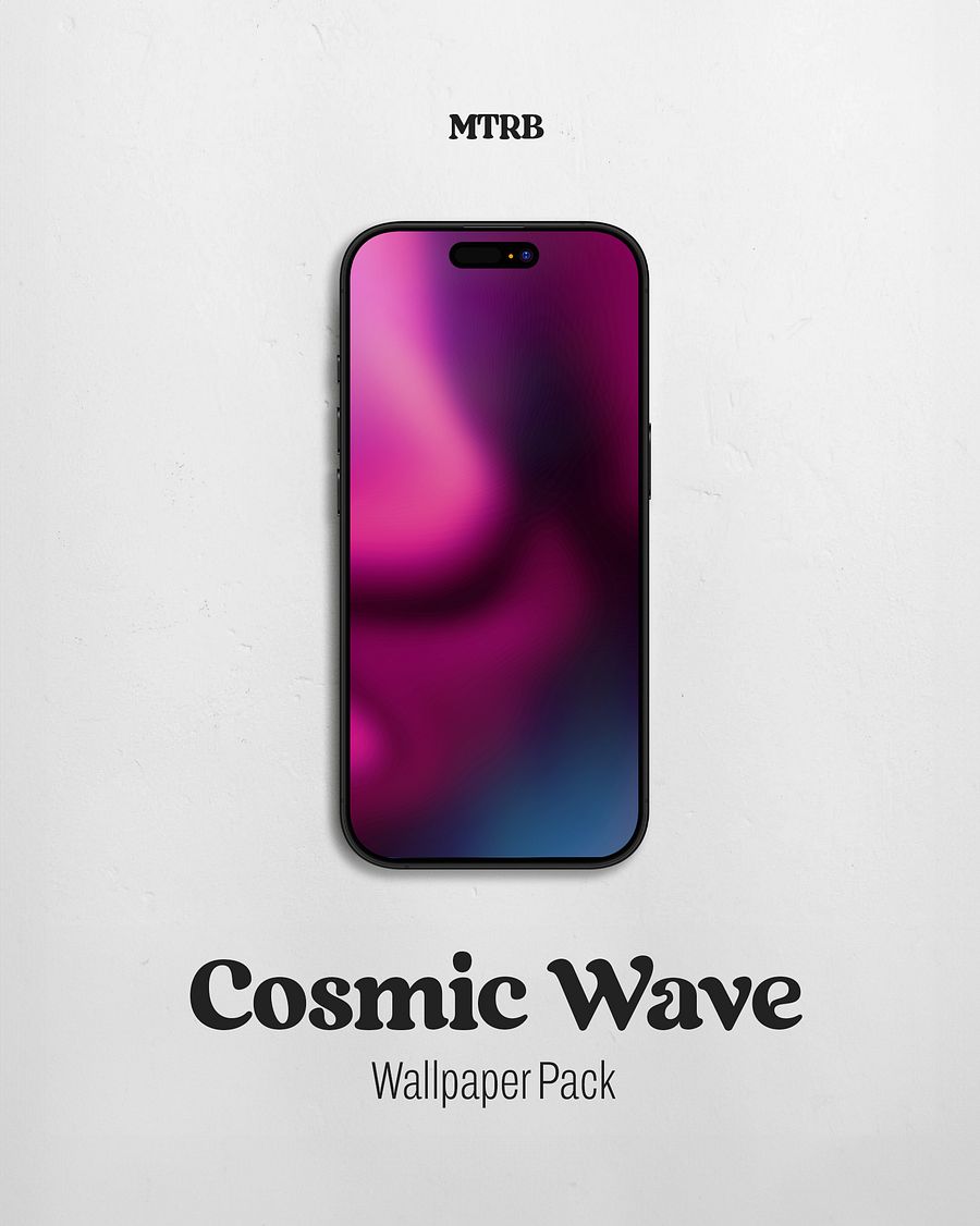 Cosmic Wave Wallpaper Pack product image (1)